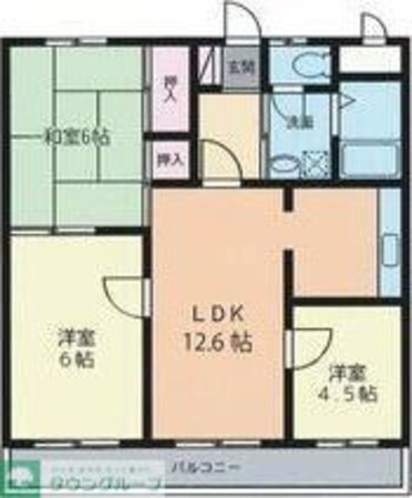 メゾン北初富の物件間取画像